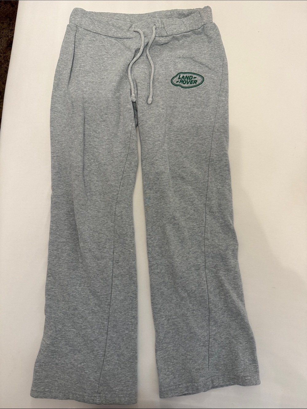 PacSunxLand Rover Light Gray sweatpants with Green Logo